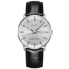 MIDO Commander Chronometer Silver Dial Black Leather Strap 40mm - M0214311603100 1