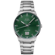 MIDO Commander Big Date Green Dial Stainless Steel Watch 42mm - M0216261109100 1