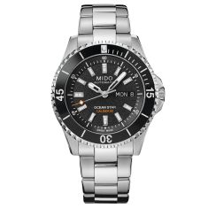 MIDO Ocean Star 200 Automatic White Dial Stainless Steel Watch