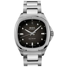 MIDO Multifort TV 35 Grey Dial Stainless Steel Watch 34.2x35mm - M0493071108100 1