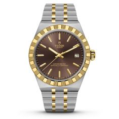 TUDOR Royal Brown Dial Stainless Steel and Yellow Gold Watch 36mm - M2836C1A3-0001 1