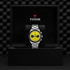 Black Bay Chrono 39 Yellow Dial Stainless Steel Watch 39mm - M79310N-0001