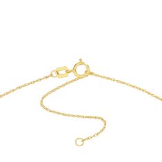 14k Yellow Gold Mini Bee Pendant Necklace
