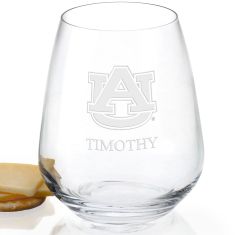 image of Auburn Stemless Wine Glasses - Set of 4 by M.LaHart & Co. with sku:05642