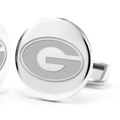 University of Georgia Sterling Silver Cufflinks by M.LaHart & Co.