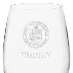 image of Virginia Tech Red Wine Glasses - Set of 4 by M.LaHart & Co. with sku:07120