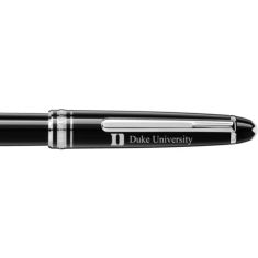 Duke University Montblanc Meisterstuck Classique Rollerball Pen in Platinum by M.LaHart & Co.