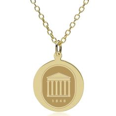 Ole Miss 14k Yellow Gold Pendant Necklace by M.LaHart & Co.