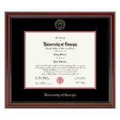 Georgia Diploma Frame - Fidelitas by M.LaHart & Co.