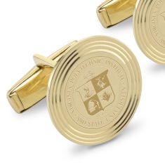 Virginia Tech 14k Yellow Gold Cufflinks by M.LaHart & Co.