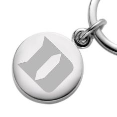 Duke University Sterling Silver Insignia Key Ring by M.LaHart & Co.