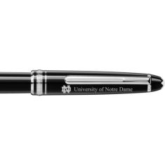 Notre Dame Montblanc Meisterstuck Classique Rollerball Pen in Platinum by M.LaHart & Co.