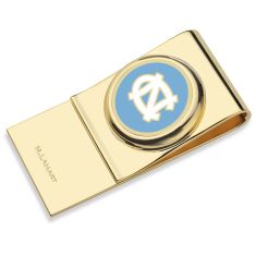 University of North Carolina Enamel Gold-Tone Money Clip by M.LaHart & Co.