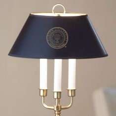 Auburn University Lamp in Brass and Marble by M.LaHart & Co.