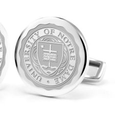 University of Notre Dame Sterling Silver Cufflinks by M.LaHart & Co.