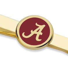 Alabama Enamel Gold-Tone Tie Clip by M.LaHart & Co.