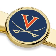 University of Virginia Enamel Gold-Tone Tie Clip by M.LaHart & Co.