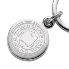 UNC Sterling Silver Insignia Key Ring by M.LaHart & Co.