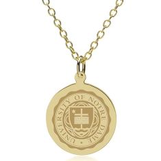 Notre Dame 14k Yellow Gold Pendant Necklace by M.LaHart & Co.