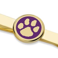 Clemson Enamel Gold-Tone Tie Clip by M.LaHart & Co.
