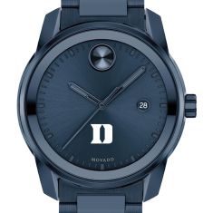Duke University Movado BOLD Date Blue Ion-Plated Watch 42mm by M.LaHart & Co.