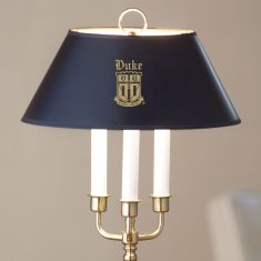 Duke University Lamp in Brass and Marble by M.LaHart & Co.
