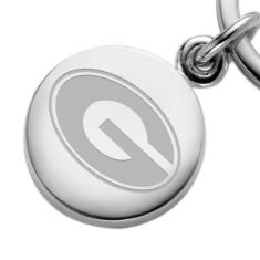University of Georgia Sterling Silver Insignia Key Ring by M.LaHart & Co.