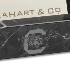 image of University of South Carolina Marble Business Card Holder by M.LaHart & Co. with sku:61819