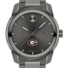UGA Movado BOLD Date Gunmetal Grey Watch 42mm by M.LaHart & Co.