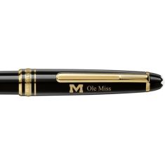 Ole Miss Montblanc Meisterstuck Classique Ballpoint Pen in Gold by M.LaHart & Co.