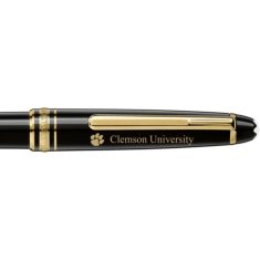 Clemson Montblanc Meisterstuck Classique Ballpoint Pen in Gold by M.LaHart & Co.