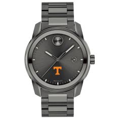 University of Tennessee Movado BOLD Date Gunmetal Grey Watch 42mm by M.LaHart & Co.