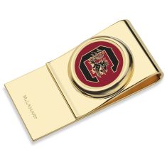 University of South Carolina Enamel Gold-Tone Money Clip by M.LaHart & Co.