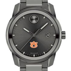Auburn University Movado BOLD Date Gunmetal Grey Watch 42mm by M.LaHart & Co.
