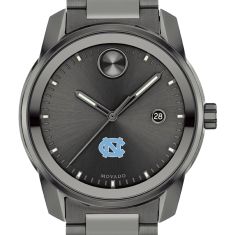 University of North Carolina Movado BOLD Date Gunmetal Grey Watch 42mm by M.LaHart & Co.