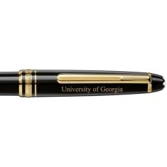 University of Georgia Montblanc Meisterstuck Classique Ballpoint Pen in Gold by M.LaHart & Co.