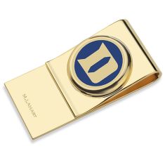 Duke University Enamel Gold-Tone Money Clip by M.LaHart & Co. 1