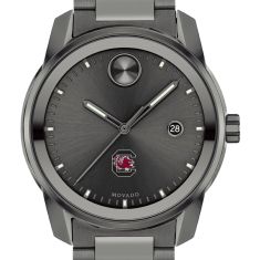 University of South Carolina Movado BOLD Date Gunmetal Grey Watch 42mm by M.LaHart & Co.
