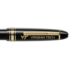 Virginia Tech Montblanc Meisterstuck LeGrand Ballpoint Pen in Gold by M.LaHart & Co.