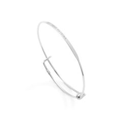 Final Sale - Metal Alchemist POSY Fear Nothing Expandable Bangle Bracelet | Sterling Silver