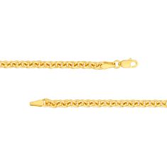 10k Yellow Gold 3.8mm Cable Chain Necklace