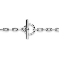 David Yurman DY Madison Toggle Chain Necklace in Sterling Silver, 3mm