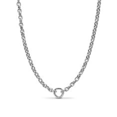 David Yurman DY Mercer Petite Chain Necklace in Sterling Silver, 4.5mm 1