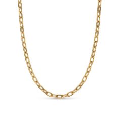 David Yurman DY Madison Smooth Chain Necklace in 18K Yellow Gold, 6mm 1