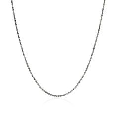 John Hardy Sterling Silver 1.6mm Box Chain Necklace 1