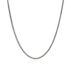John Hardy Sterling Silver 2.7mm Box Chain Necklace 1