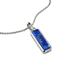 John Hardy Lapis Lazuli Talisman Pendant Necklace