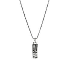 John Hardy Lapis Lazuli Talisman Pendant Necklace