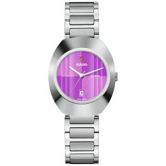 Rado DiaStar Original Automatic Purple Dial Stainless Steel Watch 30mm - R12170333