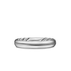 David Yurman DY Mercer Band Ring in Sterling Silver, 3.7mm 1